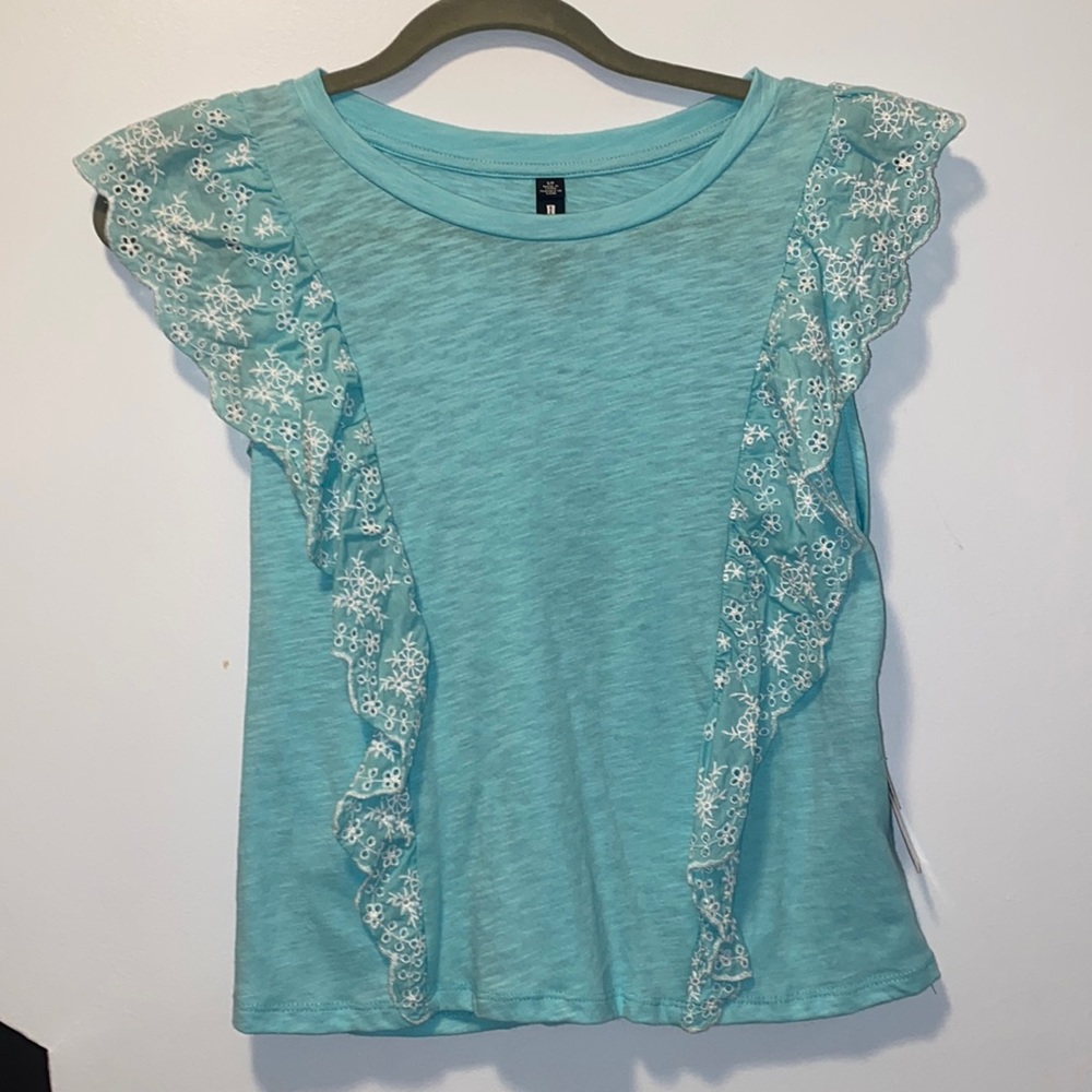 NWT Aqua Blue Shirt